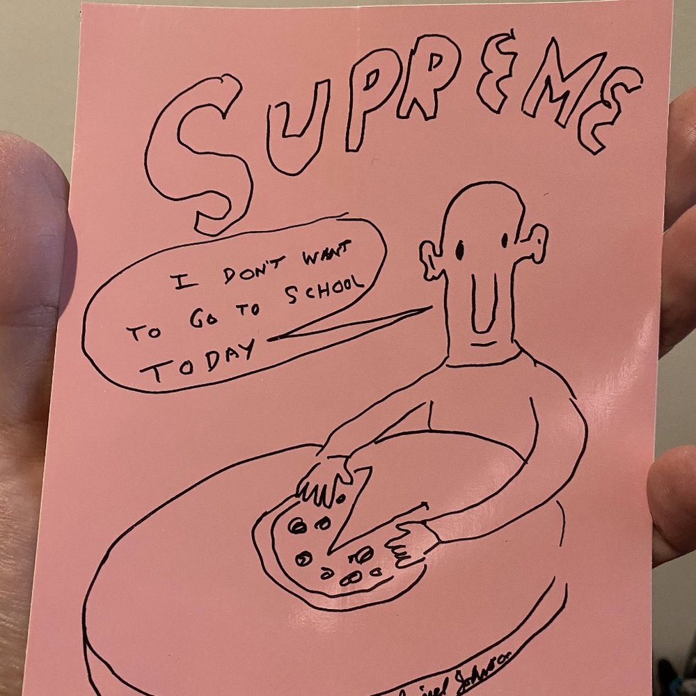 Supreme Sticker Daniel Johnston